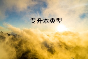 專升本類型
