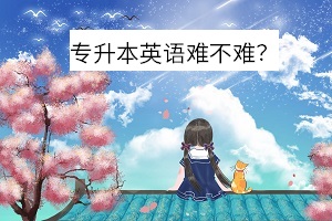 專升本英語(yǔ)難不難