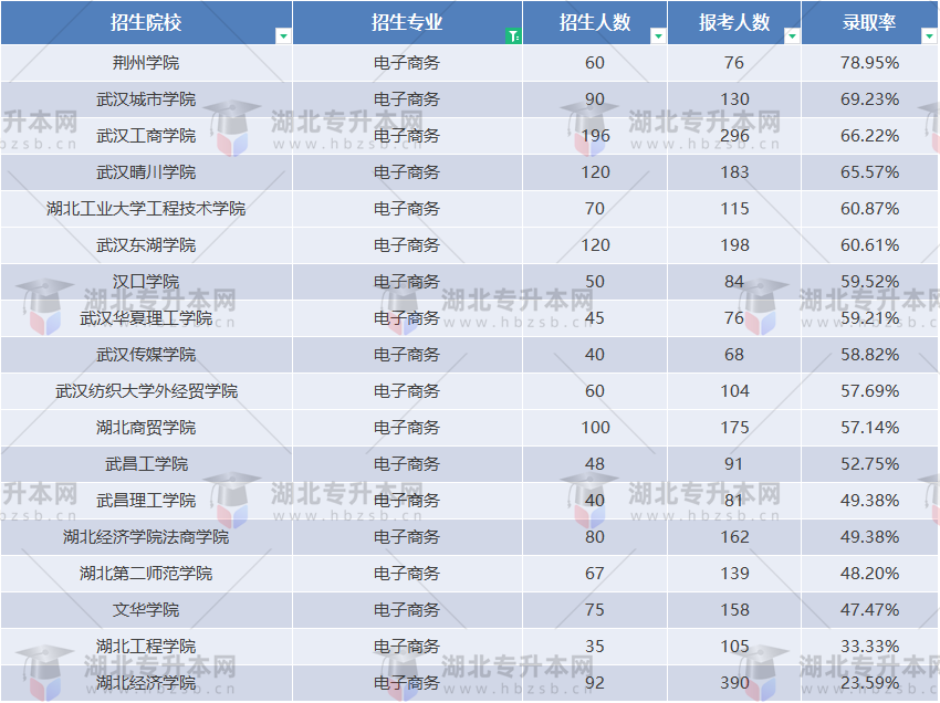 2023普通專升本電子商務(wù)專業(yè)好考嗎？哪所學(xué)校最好上岸？